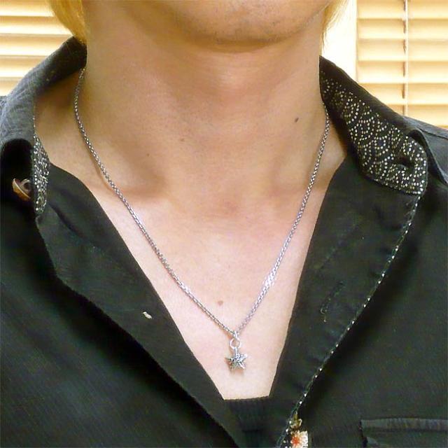 エムズコレクション M’s collection ミニ スター シルバー ペンダントトップ メンズ レディース 星 XP-091-TOP