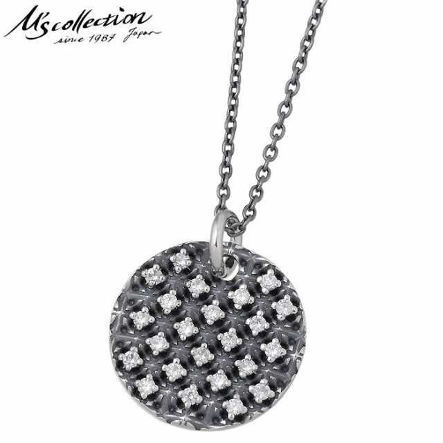 エムズコレクション M’s collection コインメレ シルバー ネックレス メンズ レディース キュービック シルバーアクセサリー アクセ ギフト プレゼント XP-164の通販は