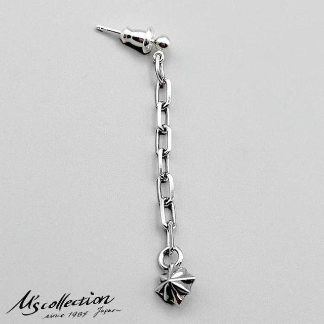 エムズコレクション M's collection シルバー ピアス 片耳用 TRIPLE X