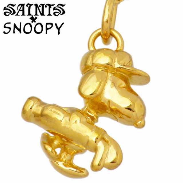 スヌーピー セインツ SAINTS x SNOOPY シルバー ネックレス メンズ