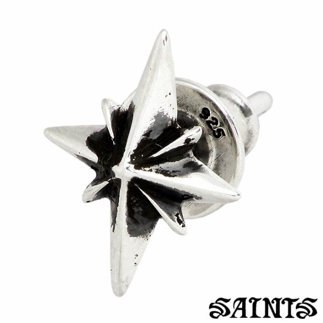 セインツ SAINTS シルバー ピアス エイトビーム スター メンズ