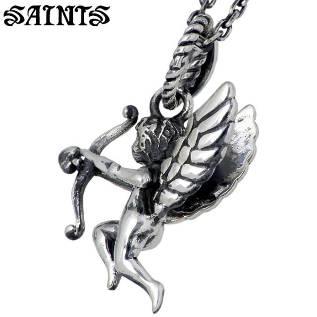SAINTS シルバーネックレス セインツ SAINTS シルバー ネックレス エンジェル メンズ