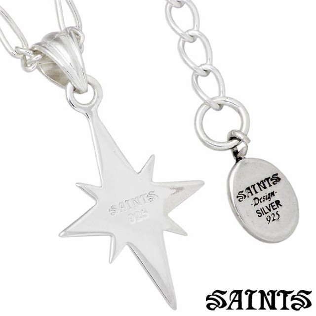 セインツ SAINTS シルバー ネックレス エイトビーム スター