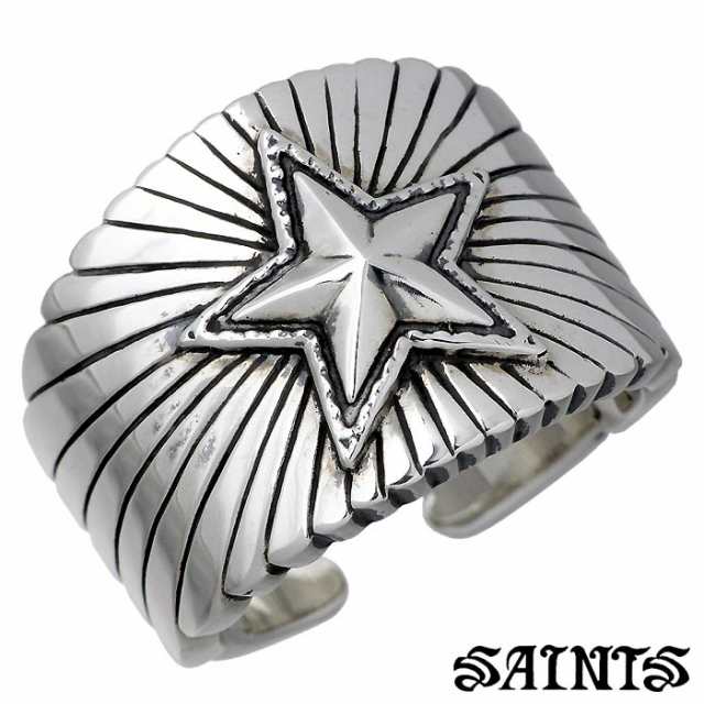 セインツ SAINTS ネイティブ スター シルバー リング メンズ 指輪 17〜21号 SSR-706 送料無料