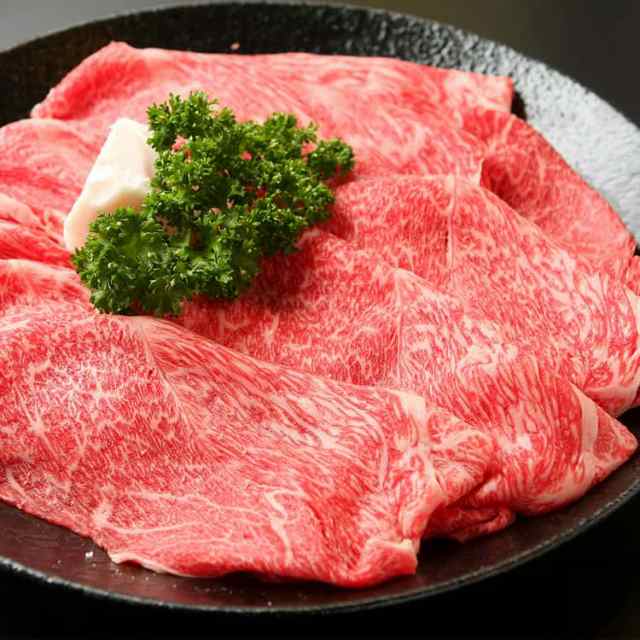 滋賀 「徳志満」 近江牛すきやき 600g (モモ バラ) 黒毛和牛 牛肉