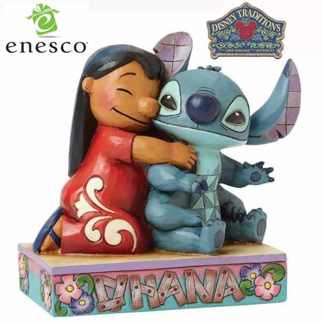 enesco(エネスコ)【Disney Traditions】リロ＆スティッチ ハグ