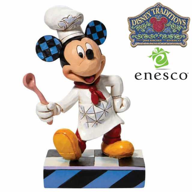 enesco(エネスコ)【Disney Traditions】シェフ ミッキー ディズニー フィギュア コレクション 人気 ブランド ギフト クリスマス 贈り物 プレゼントに最適 6010090の通販は