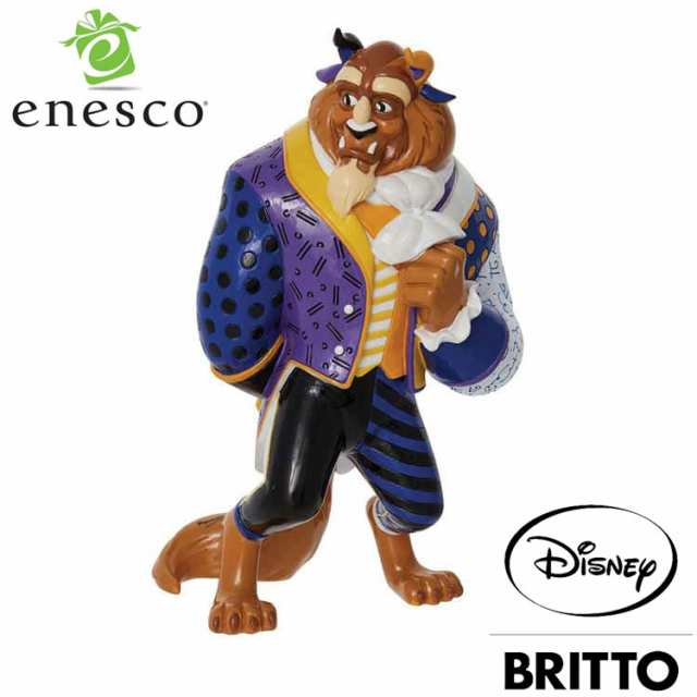 enesco(エネスコ)【Disney by Britto】野獣 ディズニー フィギュア