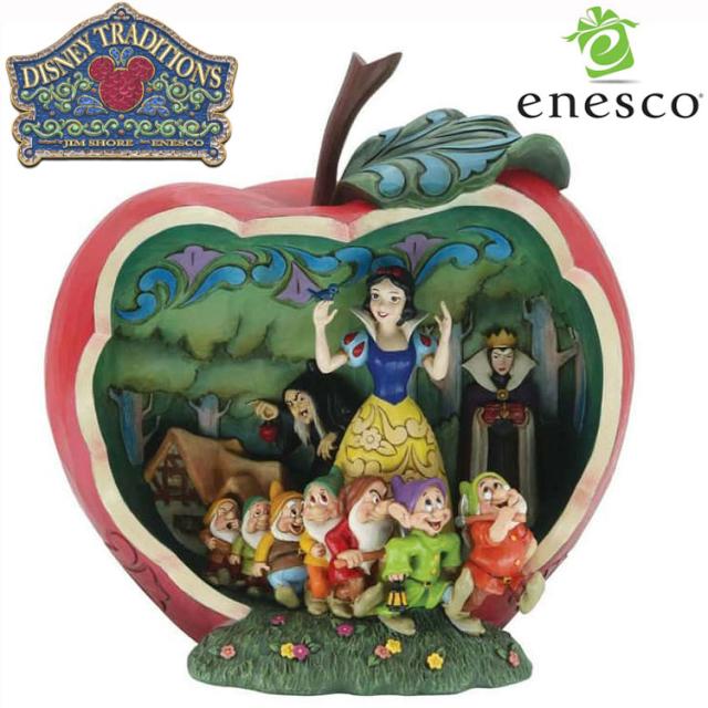 enesco(エネスコ)【Disney Traditions】 白雪姫 アップル シーン ディズニー フィギュア コレクション 人気 ブランド ギフト クリスマス 贈り物 プレゼントに最適 6010881の通販は