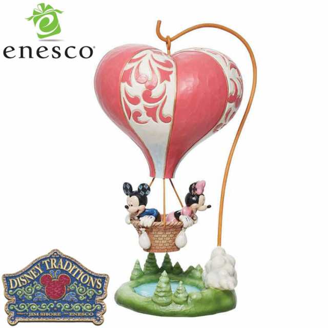 enesco(エネスコ)【Disney Traditions】ミッキー＆ミニー ハートエア