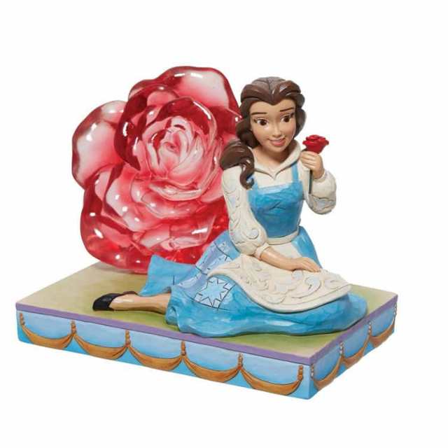 enesco(エネスコ)【Disney Traditions】美女と野獣 ベル クリア ローズ