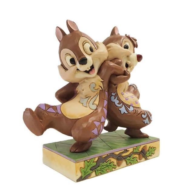 enesco エネスコ Disney Traditions チップとデール バックトゥバック