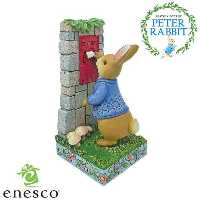 enesco エネスコ JIM SHORE ピーターラビット メイリング レター
