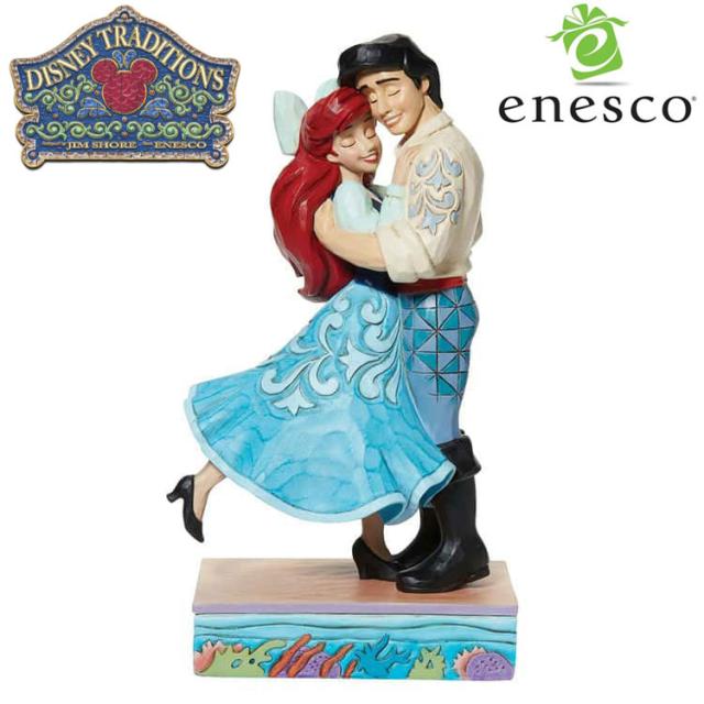 enesco(エネスコ)【Disney Traditions】 アリエル＆エリック王子 LOVE ディズニー フィギュア コレクション 人気 ブランド ギフト クリスマス 贈り物 プレゼントに最適 6013070の通販は