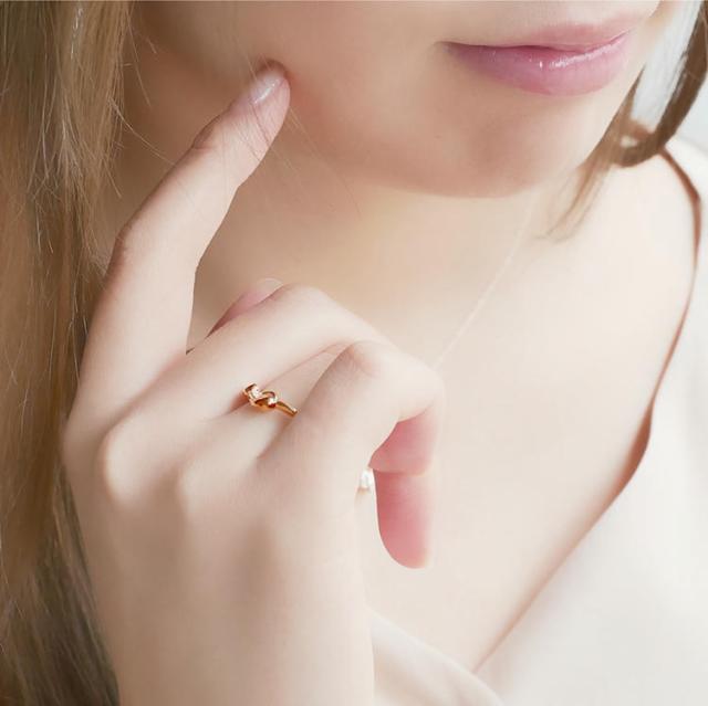 未来天使 Mirai Tenshi シルバー リング エンジェルフレンズ Crescent Moon ストーン レディース 誕生石 ネコ 猫 ねこ 指輪 7〜17号