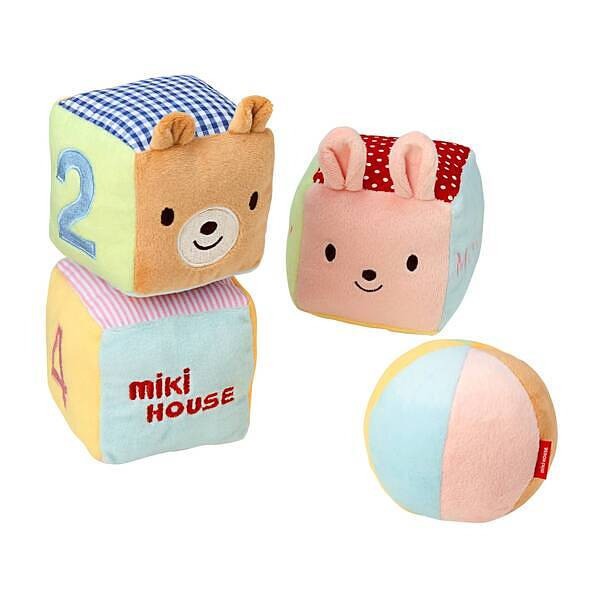 ミキハウス ベビーキューブ 季節を問わず喜ばれる出産祝い 赤ちゃんのファーストトイ【送料無料】の通販は