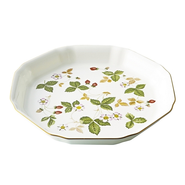 【食器を母の日に贈る】【キッチン用品を母の日に贈る】ウェッジウッド ワイルドストロベリー オクタゴナルディッシュ L【送料無料】 5,487円