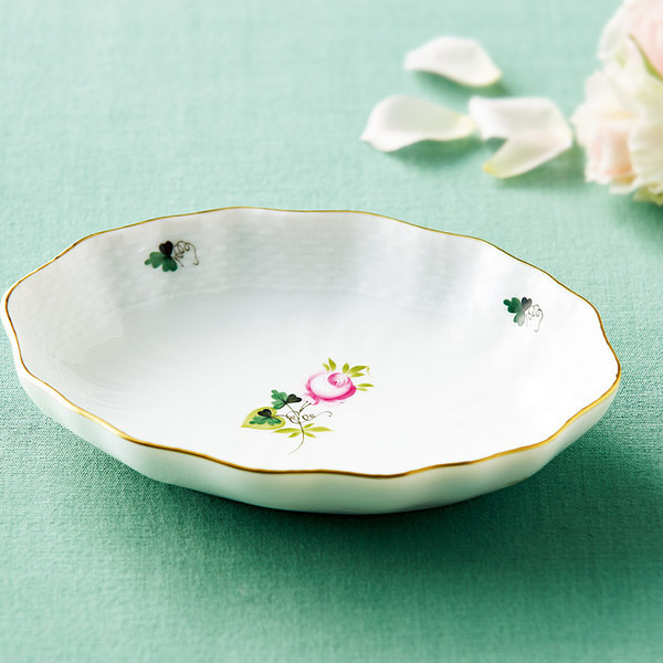 ヘレンド ウィーンの薔薇 スイートディッシュ【送料無料】の通販は