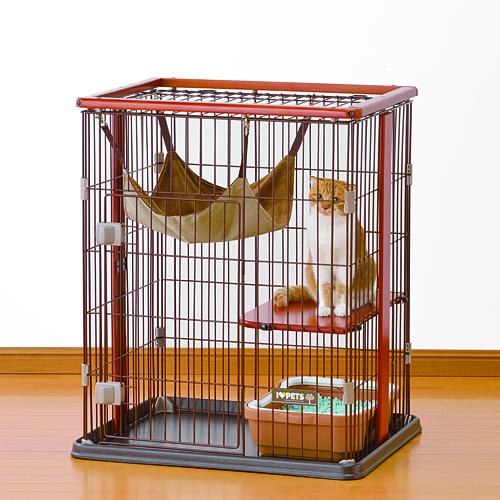 ボンビアルコン BONBI ウッドワンサークルキャットミニ （猫用ケージ）の通販は
