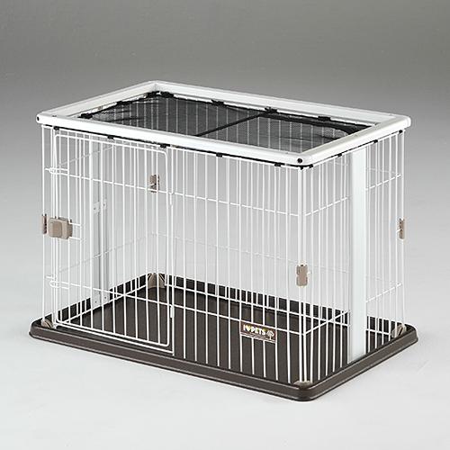 ボンビアルコン BONBI ウッドワンサークル ホワイト （犬用ケージ）の通販は