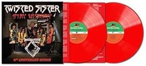 輸入盤 TWISTED SISTER / STAY HUNGRY （40TH ANNIVERSARY EDITION） （RED VINYL） [2LP]