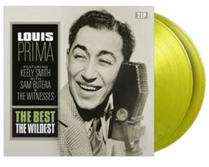 輸入盤 LOUIS PRIMA / BEST - THE WILDEST （SOLID YELLOW ＆ TRANSPARENT GREEN MIXED） [2LP]