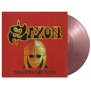 輸入盤 SAXON / KILLING GROUND （RED ＆ SILVER MARBLED） [LP]
