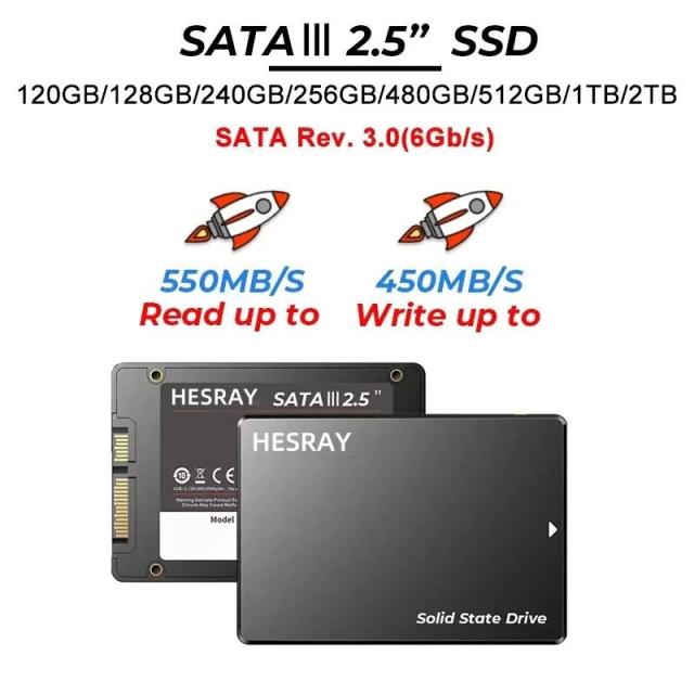 HASRAY SATA3 2.5インチ 3D NAND SSD 4TB 内蔵ソリッドステート