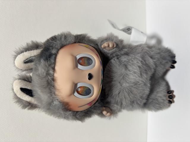 LABUBU ZIMOMO ラブブ シークレットグレー labubu キーホルダー 17cmの