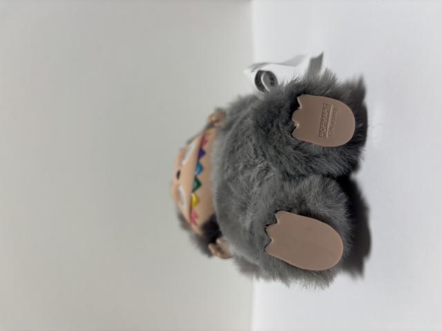 LABUBU ZIMOMO ラブブ シークレットグレー labubu キーホルダー 17cmの