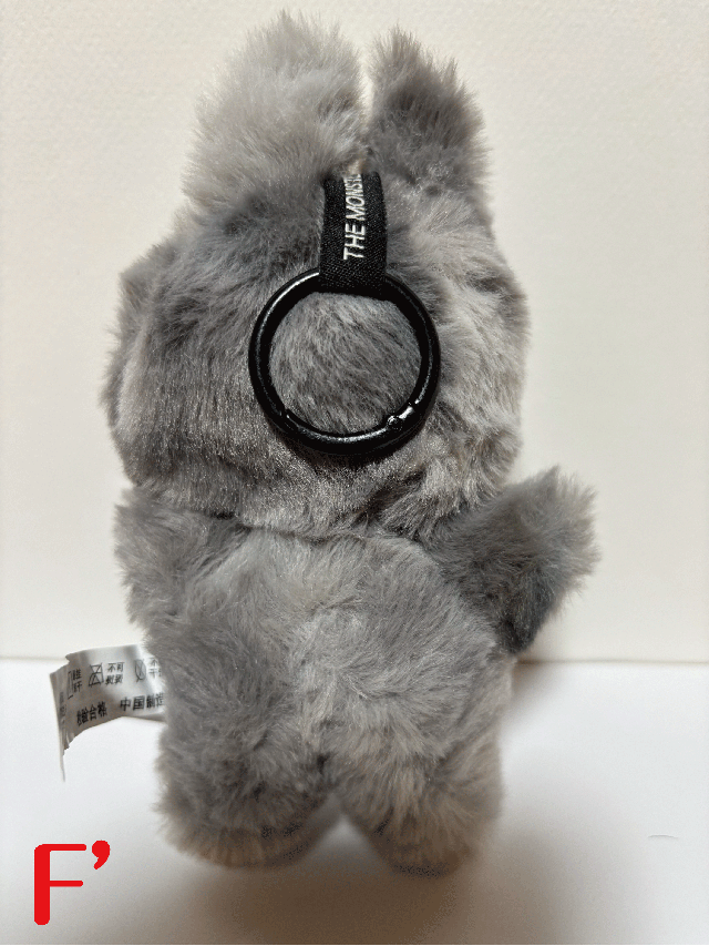 LABUBU ZIMOMO ラブブ シークレットグレー labubu キーホルダー