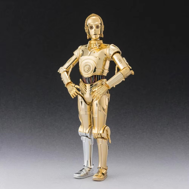 スターウォーズ C-3PO クラシックバージョン オリジナルコレクタブル フィギュア 塗装済完成品 装飾品 おもちゃギフト 高品質 クリエイティブ