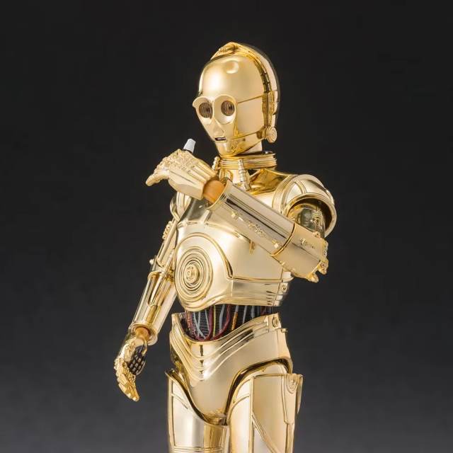 スターウォーズ C-3PO クラシックバージョン オリジナルコレクタブル フィギュア 塗装済完成品 装飾品 おもちゃギフト 高品質 クリエイティブ
