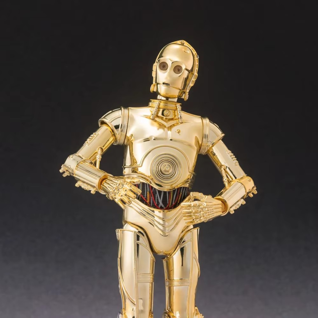 スターウォーズ C-3PO クラシックバージョン オリジナルコレクタブル フィギュア 塗装済完成品 装飾品 おもちゃギフト 高品質 クリエイティブ