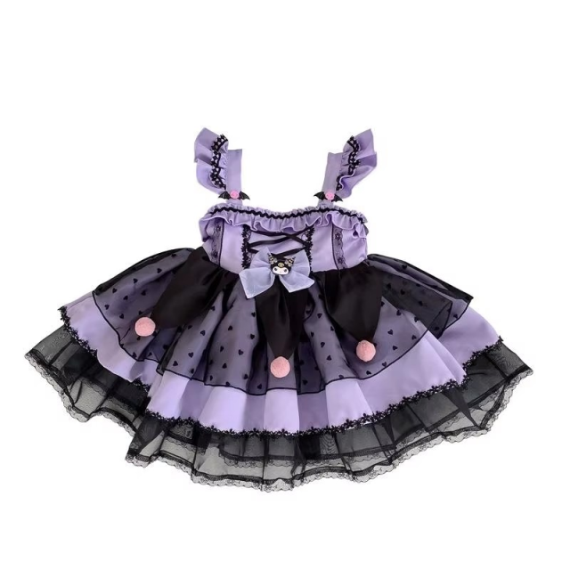 子供 プリンセス ドレス クロミ風 シェリーメイ ステラルー コスチュームドレス お姫様 キッズ 変身 なりきり 女の子 誕生日 新品 子供  プリンセス ドレス クロミ風 シェリーメイ ステラルー コスチュームドレス お姫様 キッズ 変身 なりきり 女の子 誕生日 クリスマス ... [PMKOEW] クロミ ちゃん ドレス 子供 半袖 キッズ ドレス チュールドレス ベビー 子供 ベビー服 プリンセス かわいい