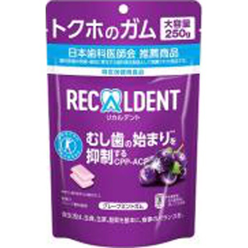リカルデント グレープミントガムスタンド２５０ｇ ×6の通販は