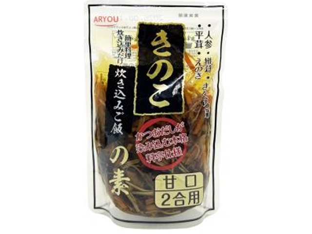 アリョウ きのこ釜飯の素 ２合用３５０ｇ   ×24 【送料込】(沖縄・離島は別途)