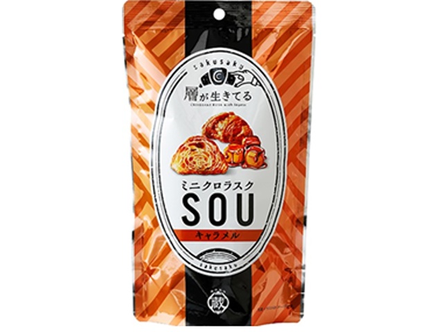 リノ 蔵屋ミニクロラスク キャラメル６０ｇ ×120 【全国送料無料】(沖縄・離島は別途)