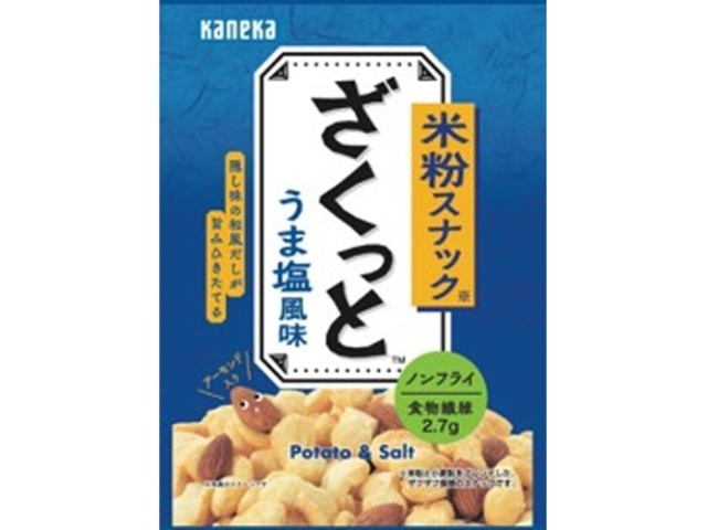 カネカ 米粉スナック うま塩風味３５ｇ ×48 【全国送料無料】(沖縄・離島は別途)