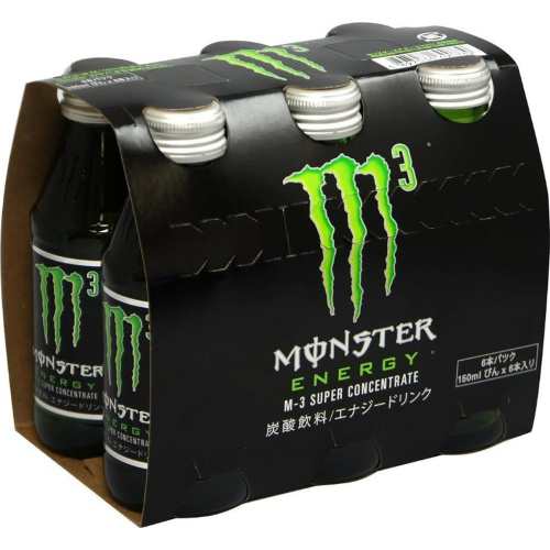 ｱｻﾋ ﾓﾝｽﾀｰｴﾅｼﾞｰM3瓶150ml(手売り)6缶パック ×24【全国送料無料