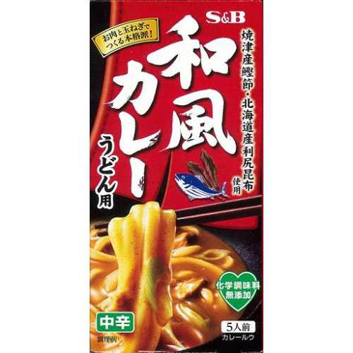 Ｓ＆Ｂ 和風カレーうどん用 中辛１１０ｇ ×120