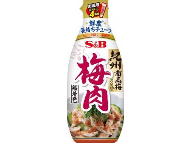 Ｓ＆Ｂ お徳用梅肉 １６０ｇ ×40 【全国送料無料】(一部地域除く)