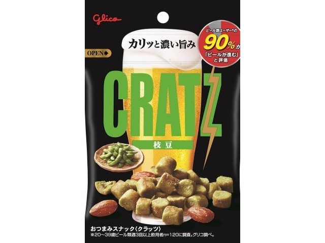 グリコ クラッツ 枝豆４２ｇ ×144の通販は