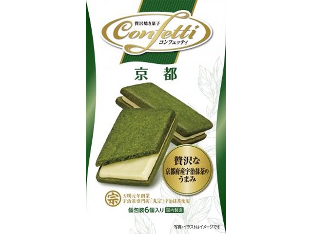 イトウ製菓 コンフェッティ 京都６個  ×36 【全国送料無料】(沖縄・離島は別途)