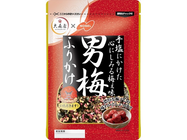 大森屋 男梅ふりかけ×120【全国送料無料】(一部地域別途)
