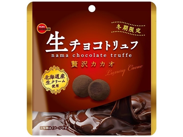 ブルボン 生チョコトリュフ 贅沢カカオ５０ｇ ×48の通販は 11,052円