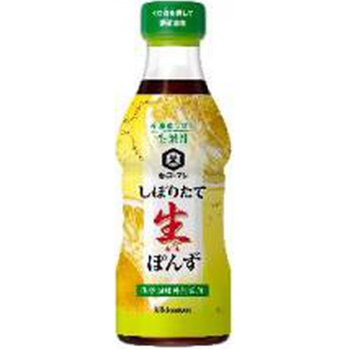キッコーマン しぼりたて生ぽんず ３６０ｍｌ  ×12