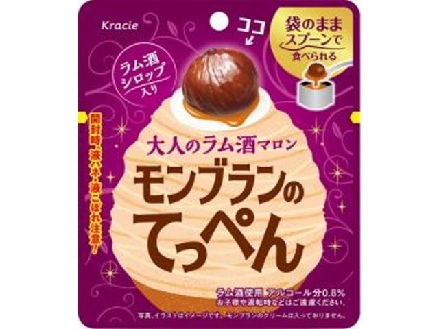 クラシエフーズ販売 モンブランのてっぺん６５ｇ ×96 【全国送料無料】(沖縄・離島は別途)