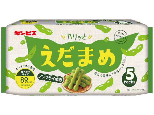 ギンビス カリッとえだまめ ５Ｐ ×12の通販は 5,017円