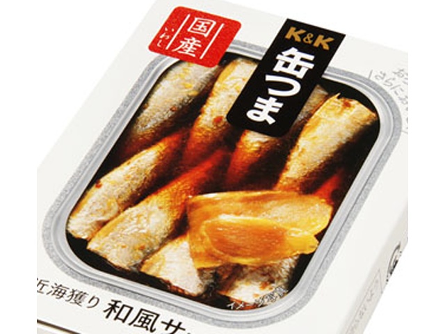 Ｋ＆Ｋ 缶つまＰ和風サーディン１０５ｇ ×24 【全国送料無料】(一部地域除く)の通販は